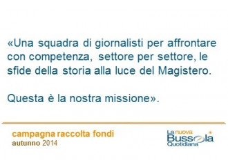 Sessanta collaboratori 
e competenza. La
Nuova Bq
può continuare 
solo grazie a te